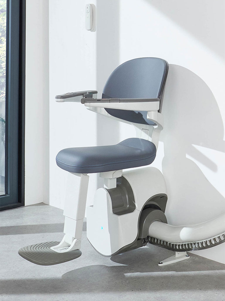 Kurvenlift Einrohrschienensystem